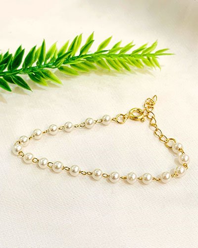 PULSEIRA INFANTIL PEROLAS