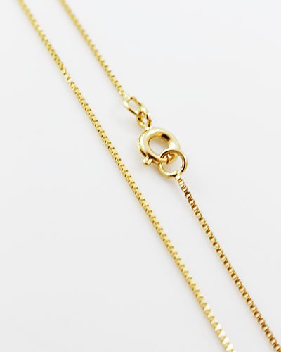 CORRENTE EM OURO 18K VENEZIANA 0,6MM 45CM