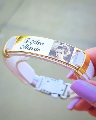 PULSEIRA COURO ECOLOGICO PERSONALIZADA