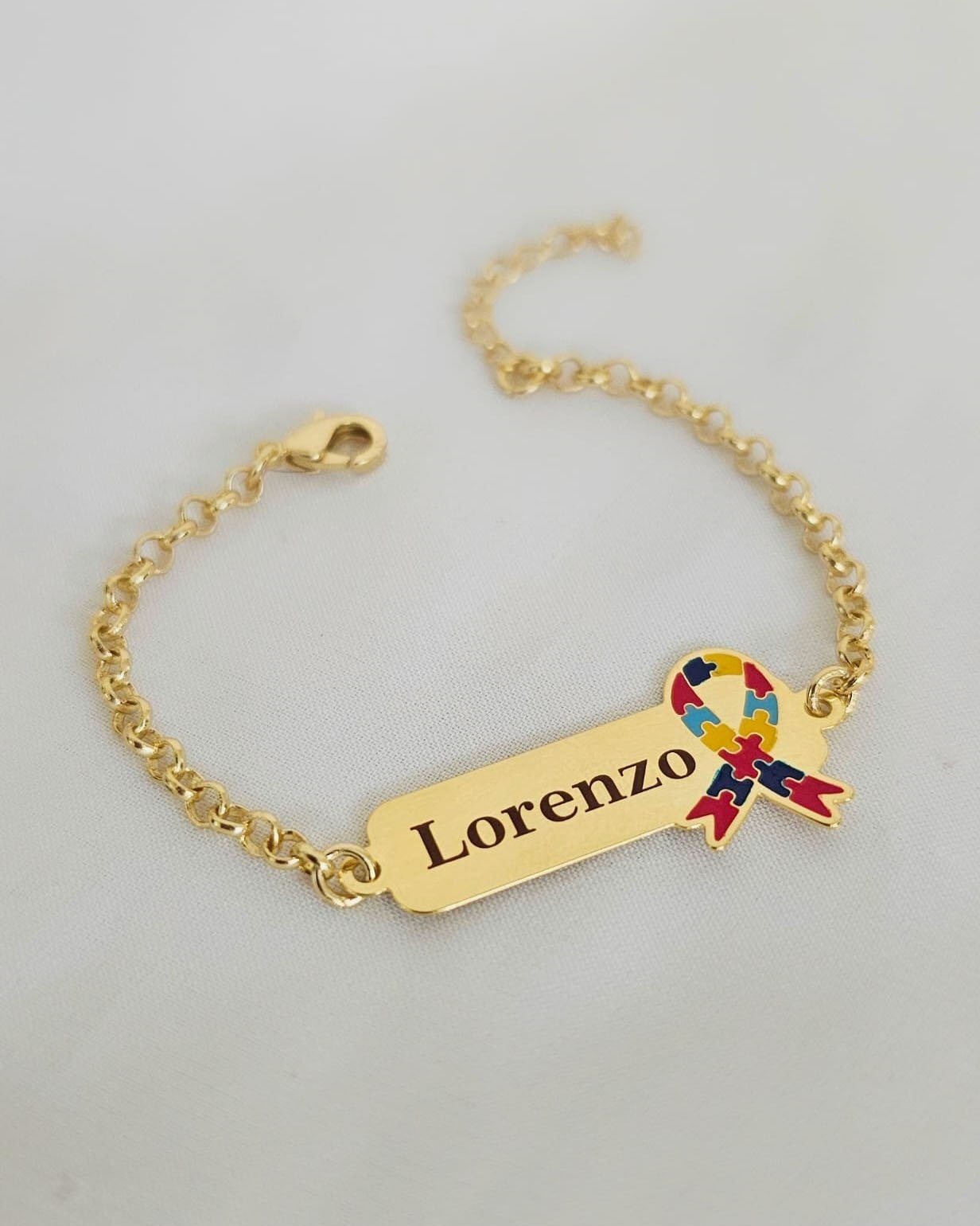 PULSEIRA INFANTIL PERSONALIZADA AUTISMO