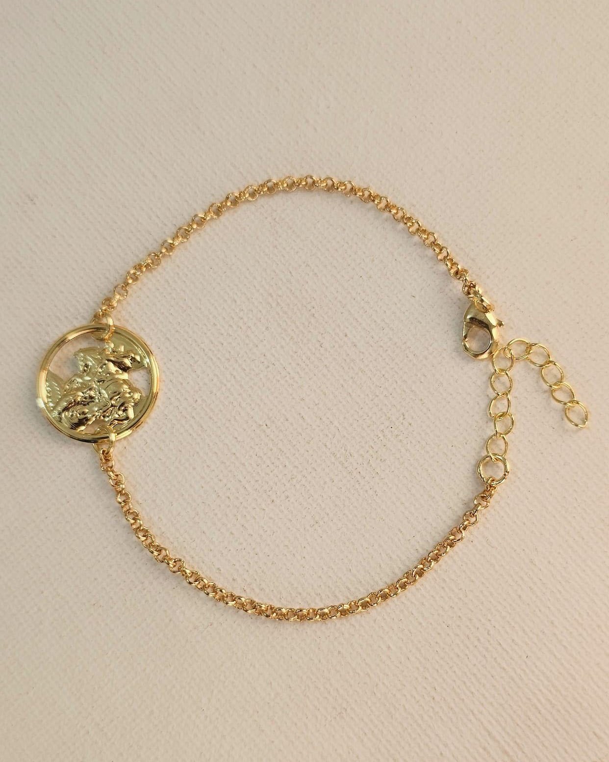 PULSEIRA MEDALHA SÃO JORGE