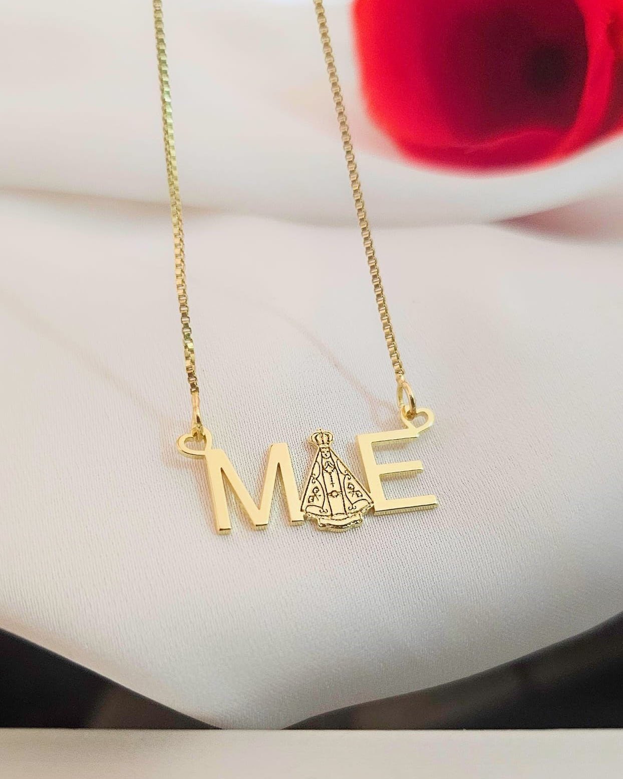 COLAR PERSONALIZADO MÃE NOSSA SENHORA