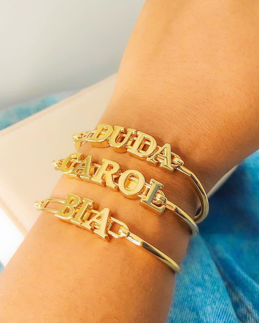 PULSEIRA PERS. INICIAIS COM CORAÇÃO
