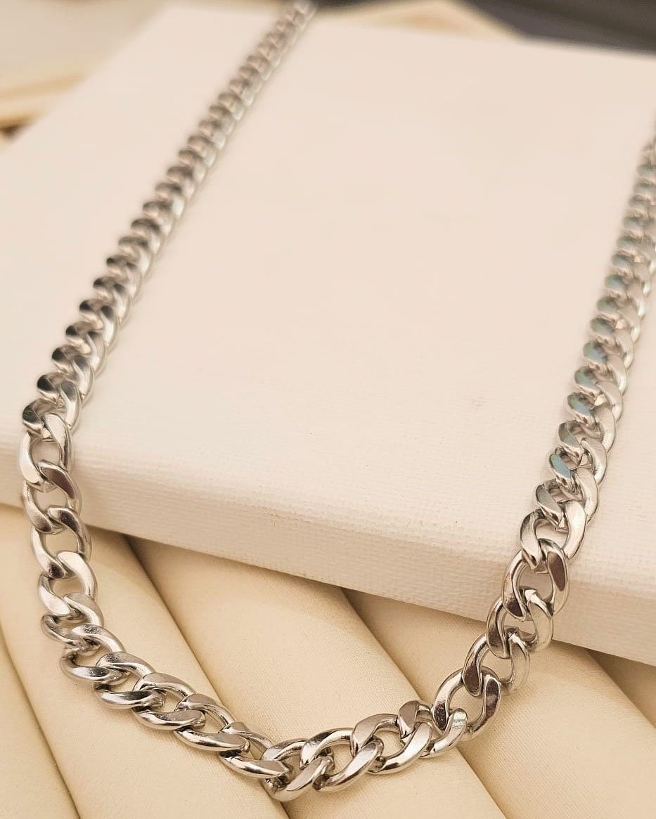CORRENTE AÇO INOX GRUMET ELO GROSSO 10MM
