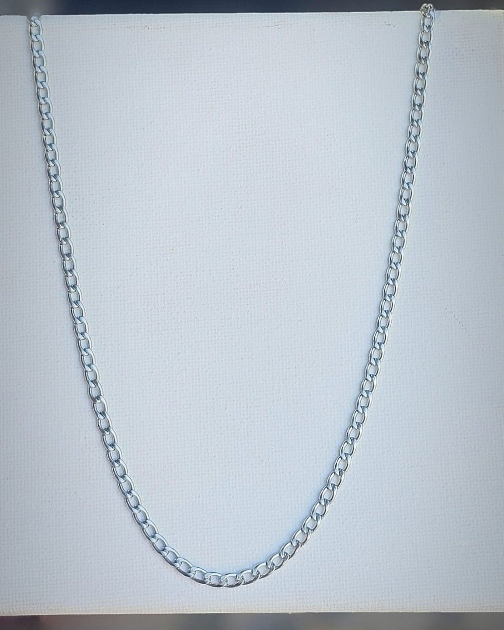 CORRENTE AÇO INOX GRUMET ELO MEDIO 3MM 60CM
