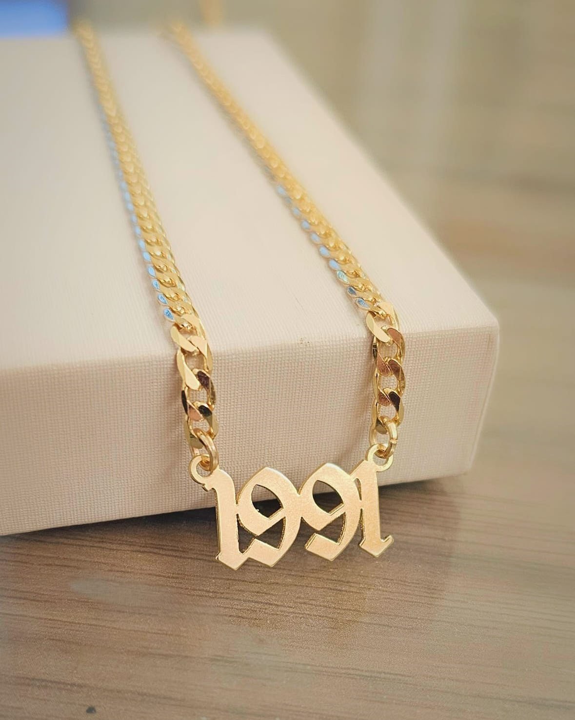 COLAR PERSONALIZADO ANO DE NASCIMENTO